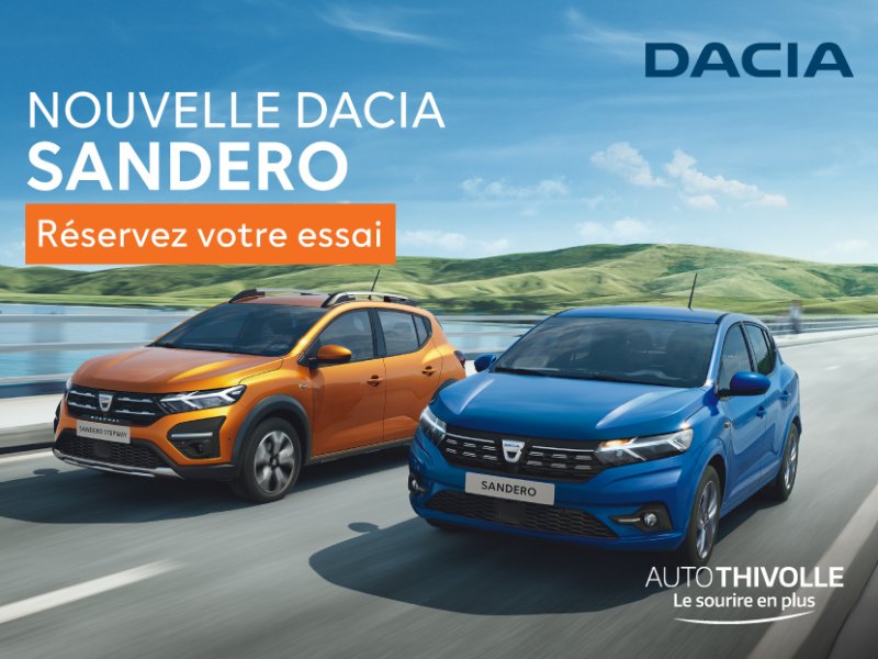 Nouvelle Dacia Sandero