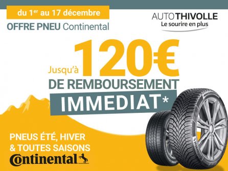 Offre Pneu Continental