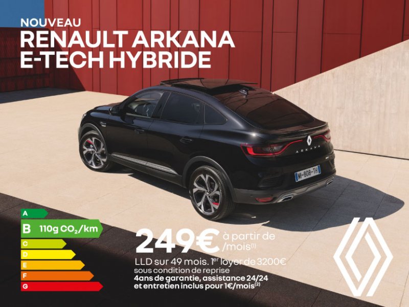 Offre Renault Arkana E-tech