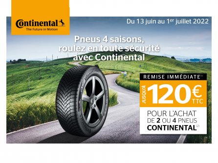 Offre Pneu Continental