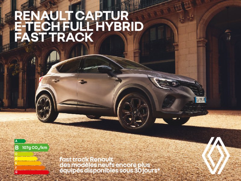 Offre Renault Captur E-Tech full hybrid