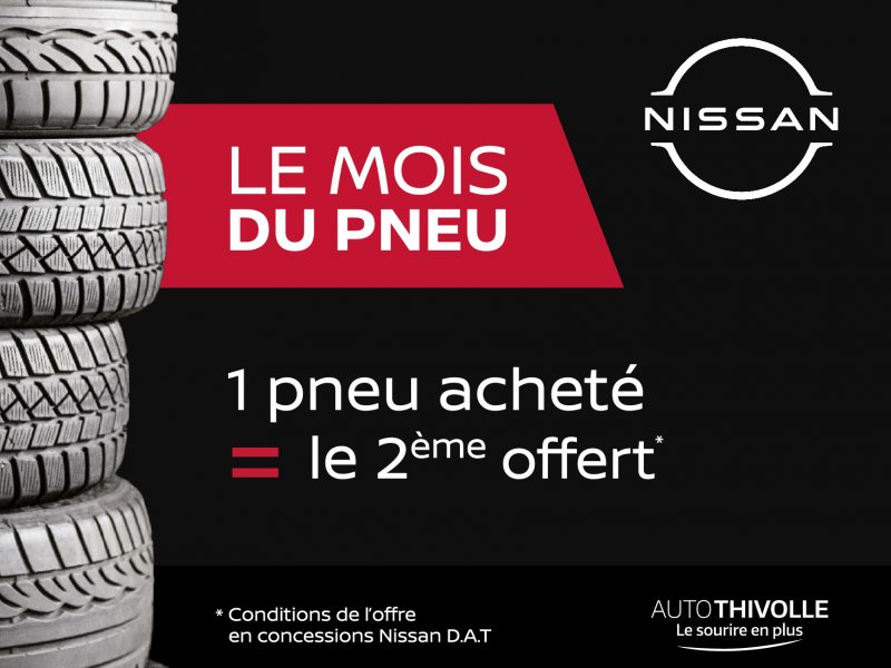 Le mois du pneu chez Nissan