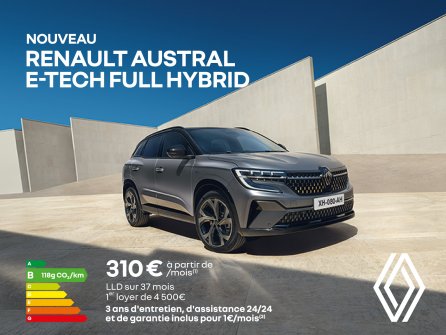 Renault Austral à partir de 310€/mois