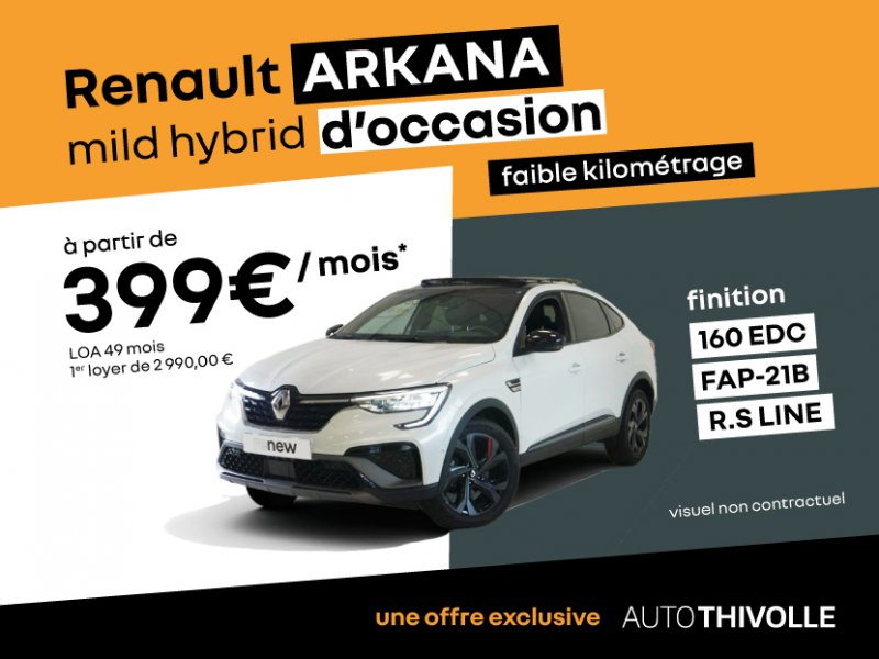 Renault Arkana Mild Hybrid d'occasion