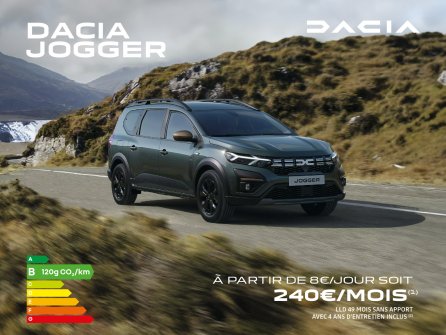 Dacia Jogger à partir de 240€/mois