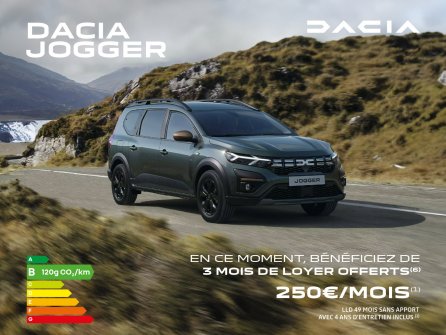 Dacia Jogger à partir de 250€/mois