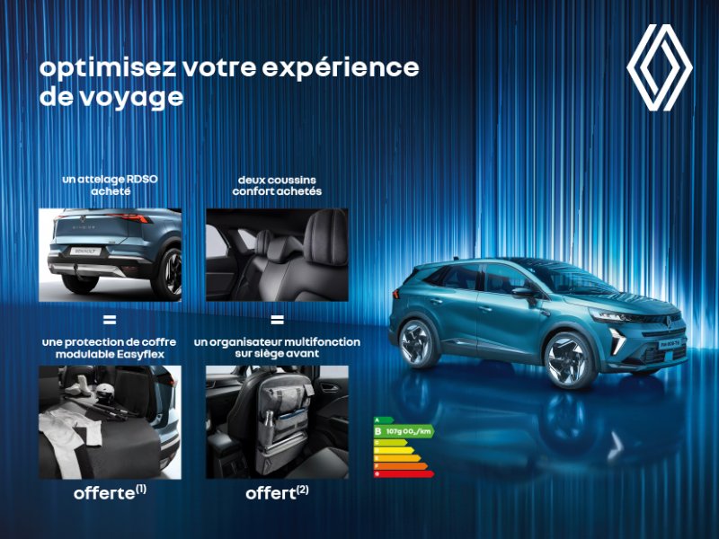 Accessoires Renault Symbioz