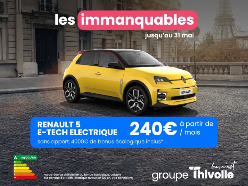 Les immanquables du mois de mai