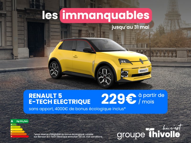 Les immanquables du mois de mai
