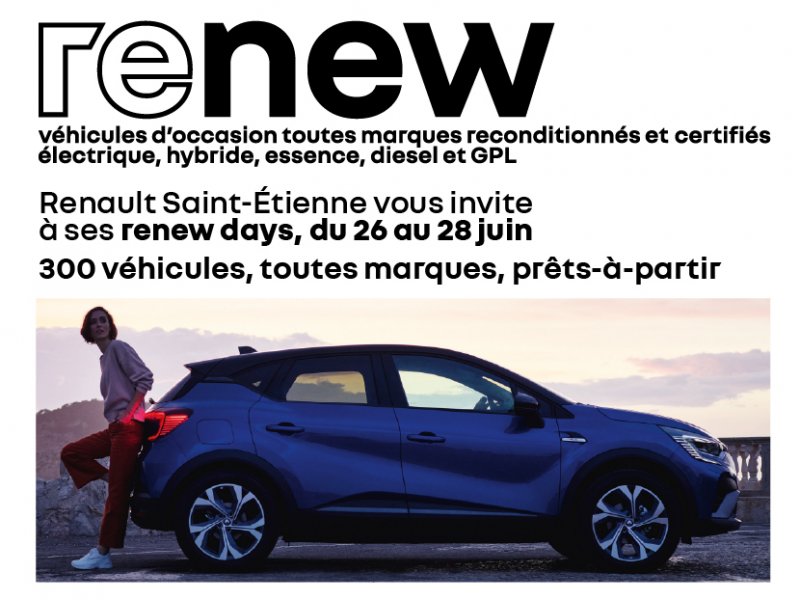 renew days Renault Saint-Etienne
