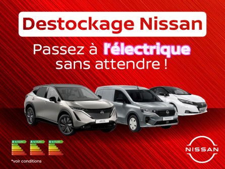 Passez à l'électrique sans attendre avec Nissan
